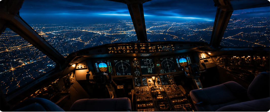 Tapis de Souris Gaming AMIREX with Aircraft Cockpit Design